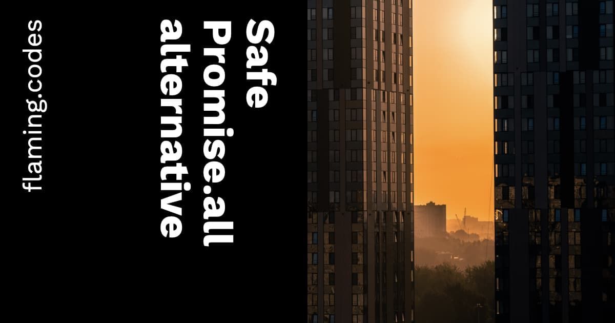 How to safely await all promises in Javascript flaming.codes