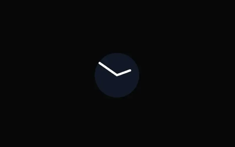 Simple animated analog clock in Tailwind.css